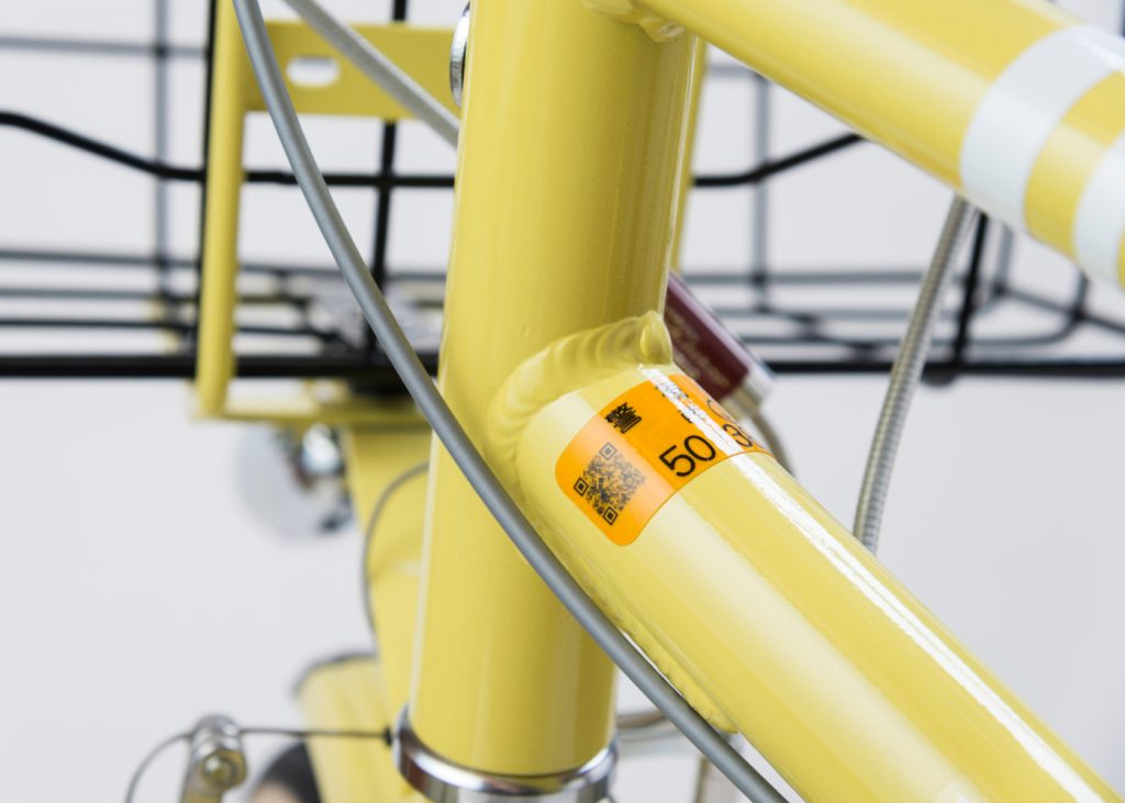 自転車の防犯登録